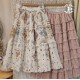 Miss Point Cat Rose Tea Open Front Deluxe Skirt(Reservation/Full Payment Without Shipping)
